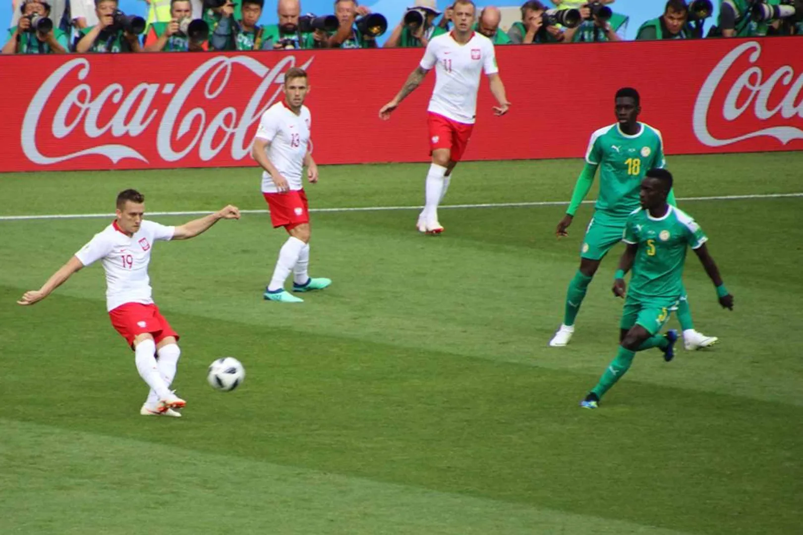 Pol&ocirc;nia x Senegal na Copa do Mundo de 2018 Foto: (Imago)