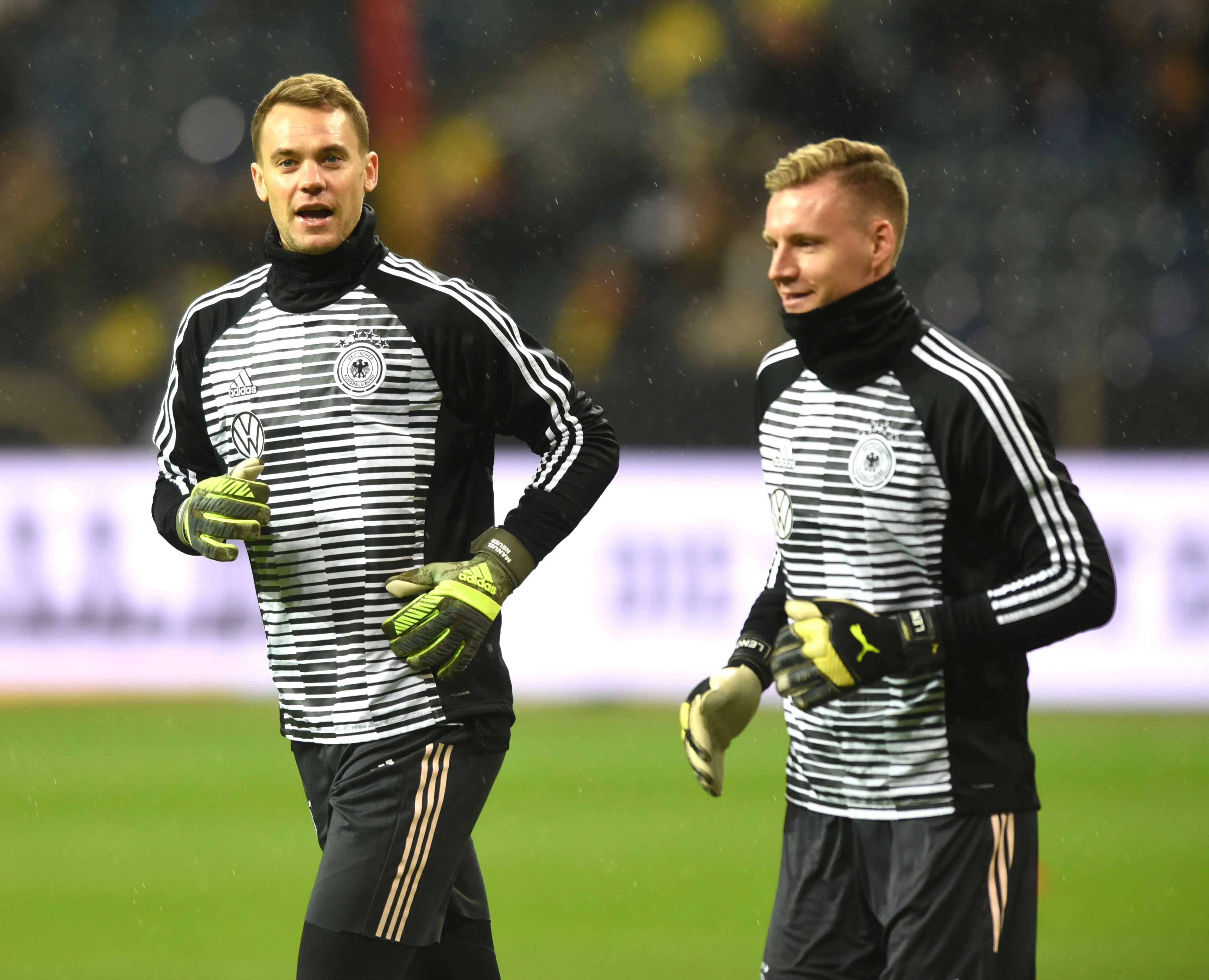 Neuer e Leno na seleção alemã em 2019