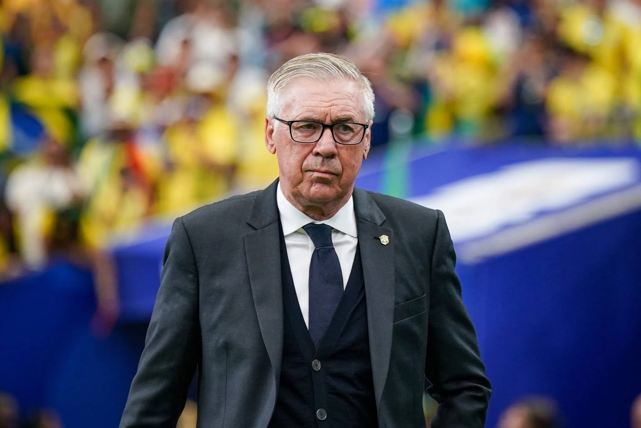 Carlo Ancelotti, t&eacute;cnico da sele&ccedil;&atilde;o brasileira