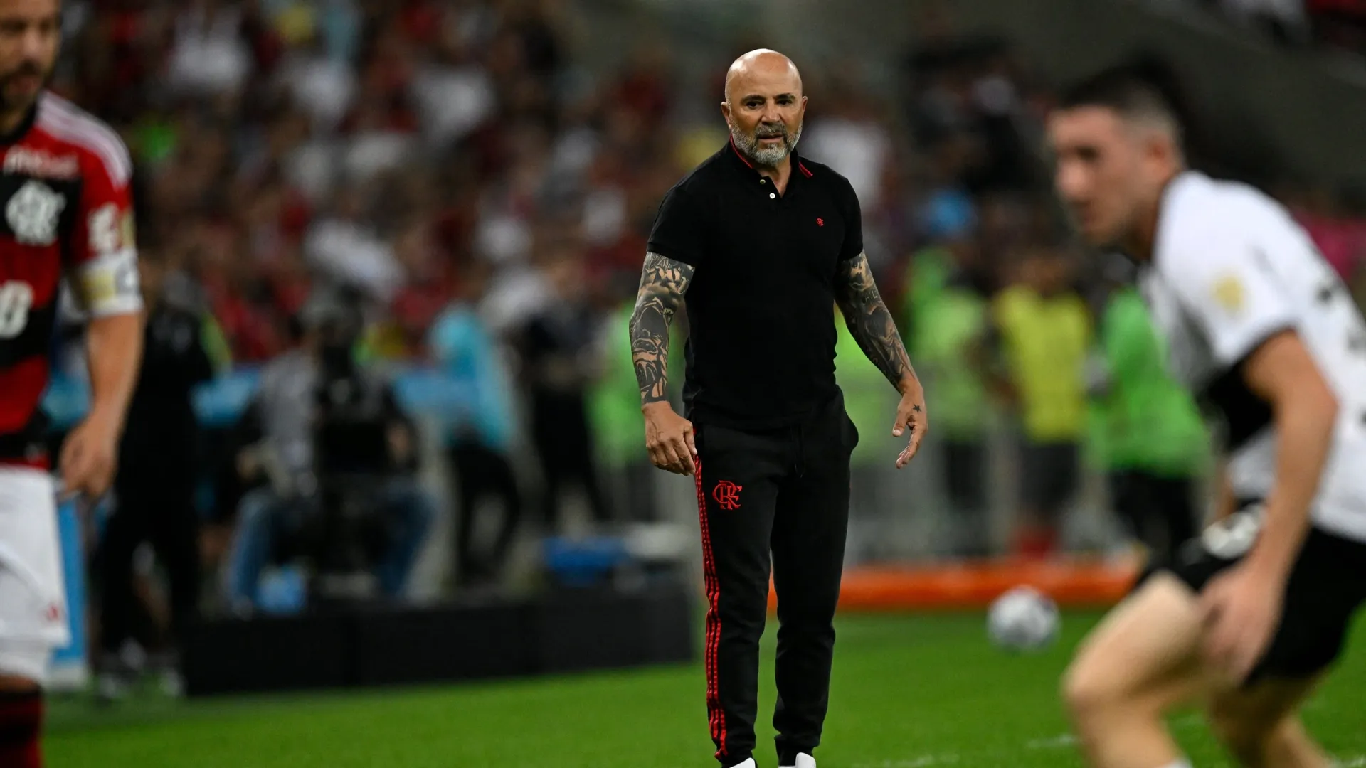 &Uacute;ltimo clube de Sampaoli foi o Flamengo (Foto: Divulga&ccedil;&atilde;o/Conmebol Libertadores)