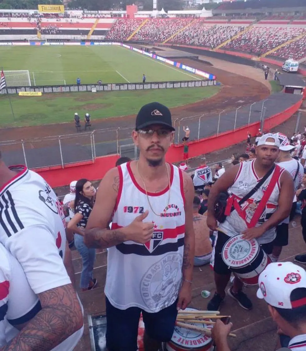 Rafael dos Santos Terc&iacute;lio Garcia, torcedor do S&atilde;o Paulo, morto pela pol&iacute;cia militar em 2023