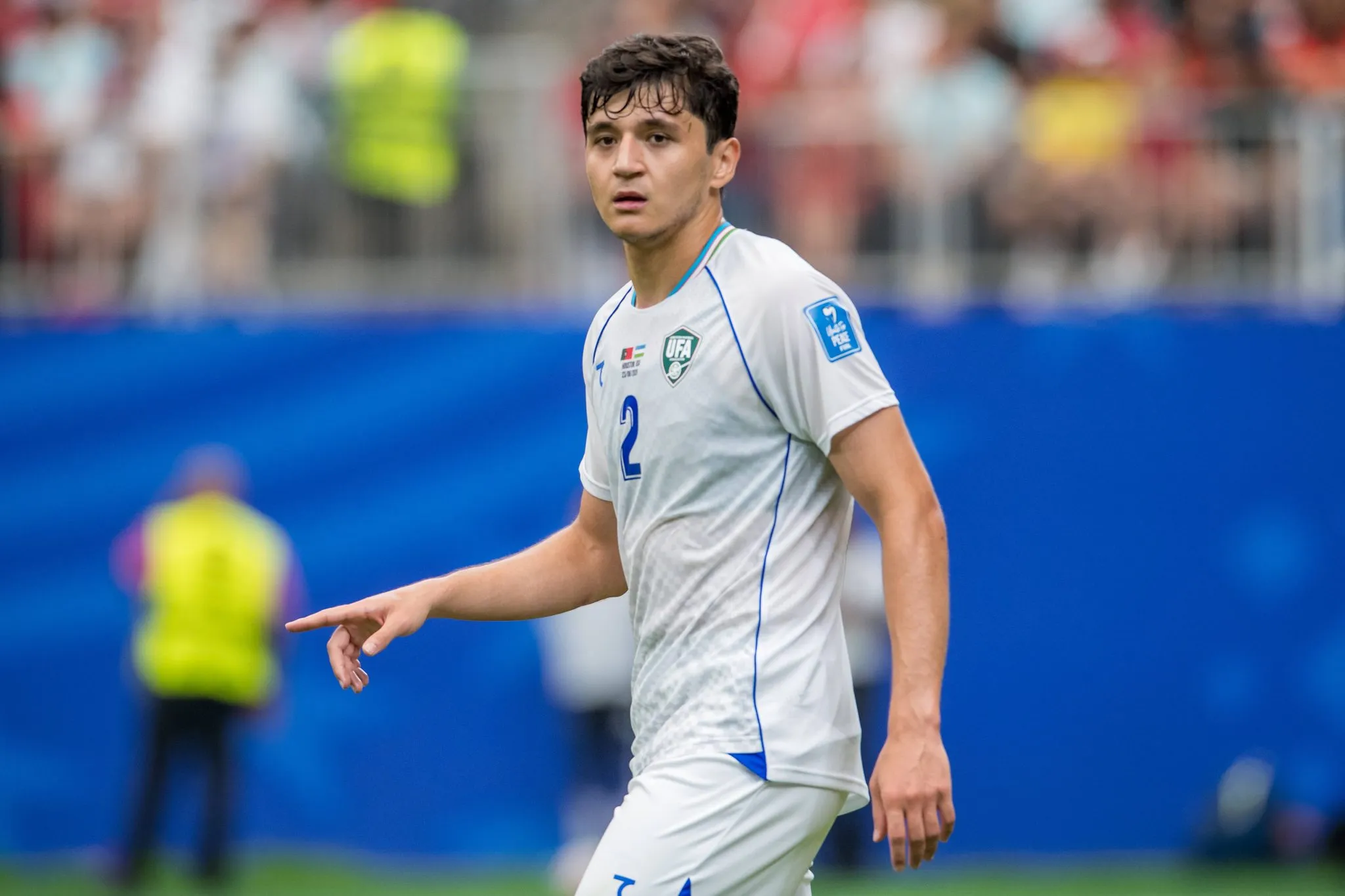Abdukodir Khusanov pelo Uzbequist&atilde;o (Foto: Imago/ZUMA Press Wire)