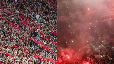 Os espet&aacute;culos das torcidas de Flamengo e River Plate na caminhada at&eacute; a final da Libertadores 2019