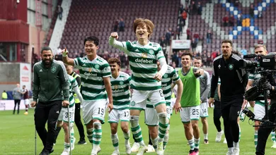 Celtic assegura seu 53&ordm; t&iacute;tulo escoc&ecirc;s em vit&oacute;ria suada contra o Hearts