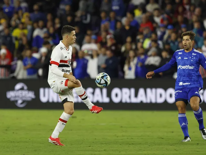 Oscar, em sua estreia pelo S&atilde;o Paulo