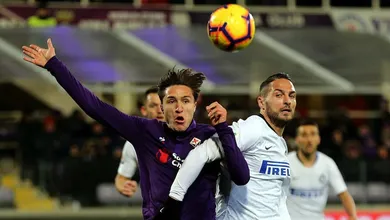 Fiorentina e Inter mantiveram tradi&ccedil;&atilde;o recente de encontros com muitos gols: 3 a 3
