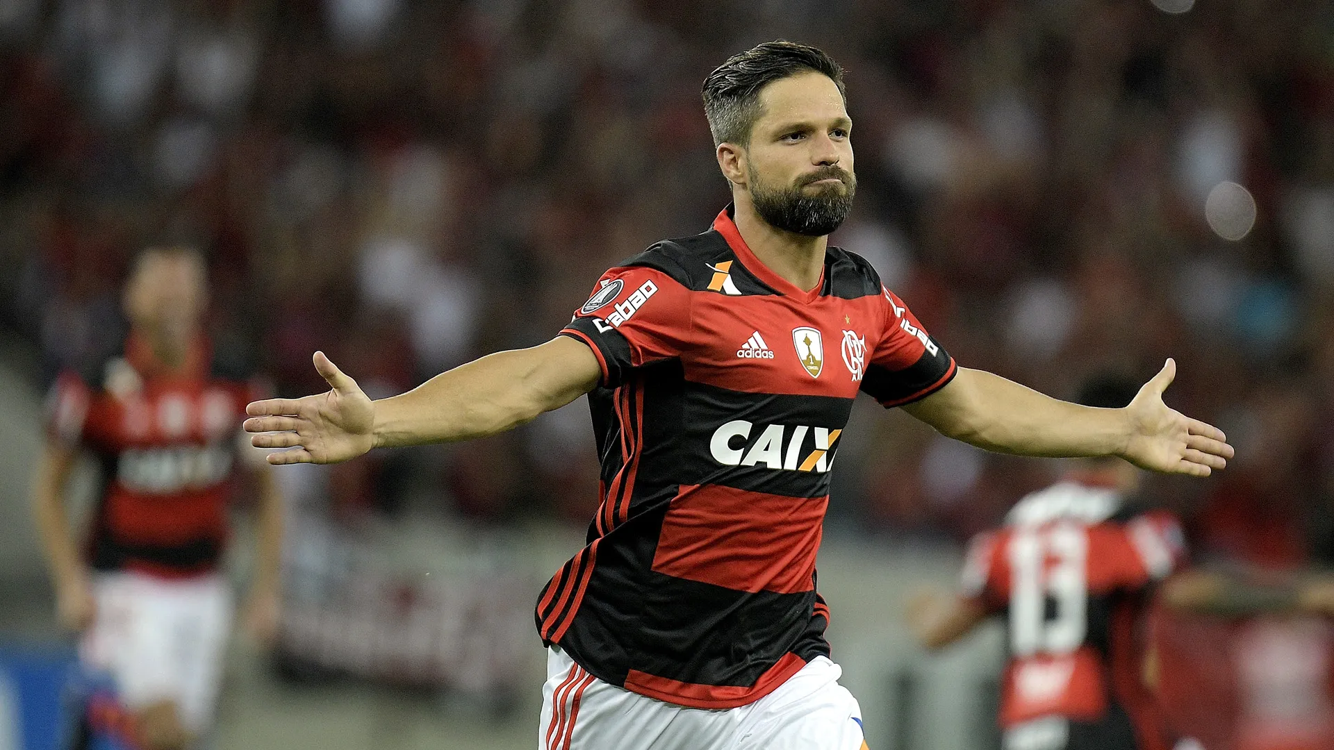 Diego, do Flamengo (Photo by Alexandre Loureiro/Getty Images)