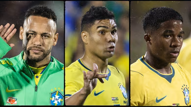 A contradi&ccedil;&atilde;o de Casemiro: O apoio incondicional a Neymar e o conservadorismo com Endrick