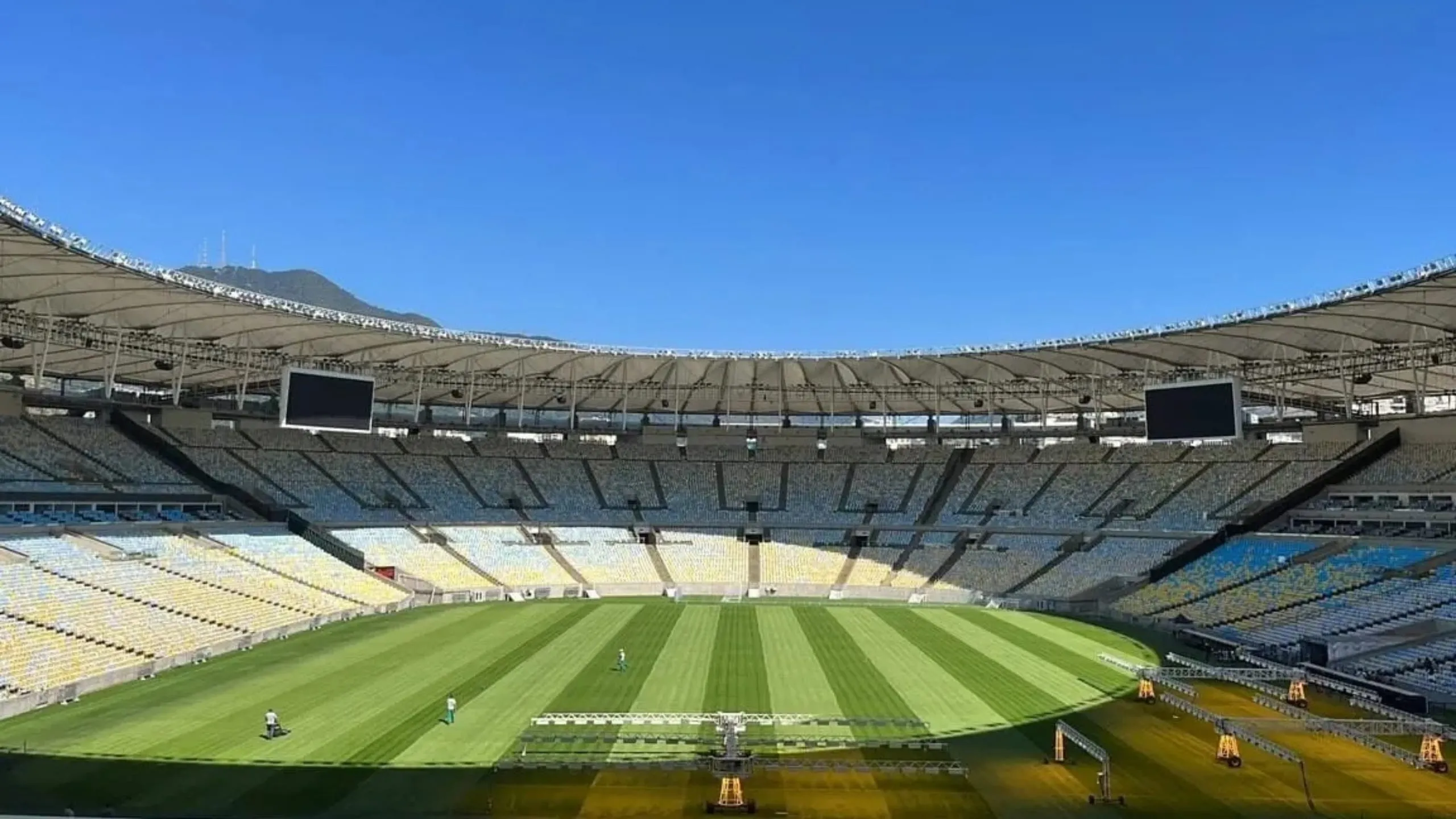 O problema e as solu&ccedil;&otilde;es do gramado do Maracan&atilde; interessam &agrave; dupla Fla-Flu