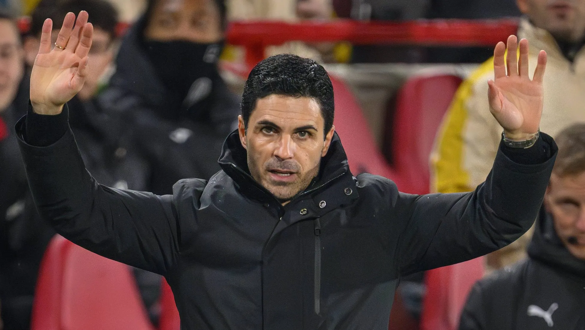 Mikel Arteta, t&eacute;cnico do Arsenal