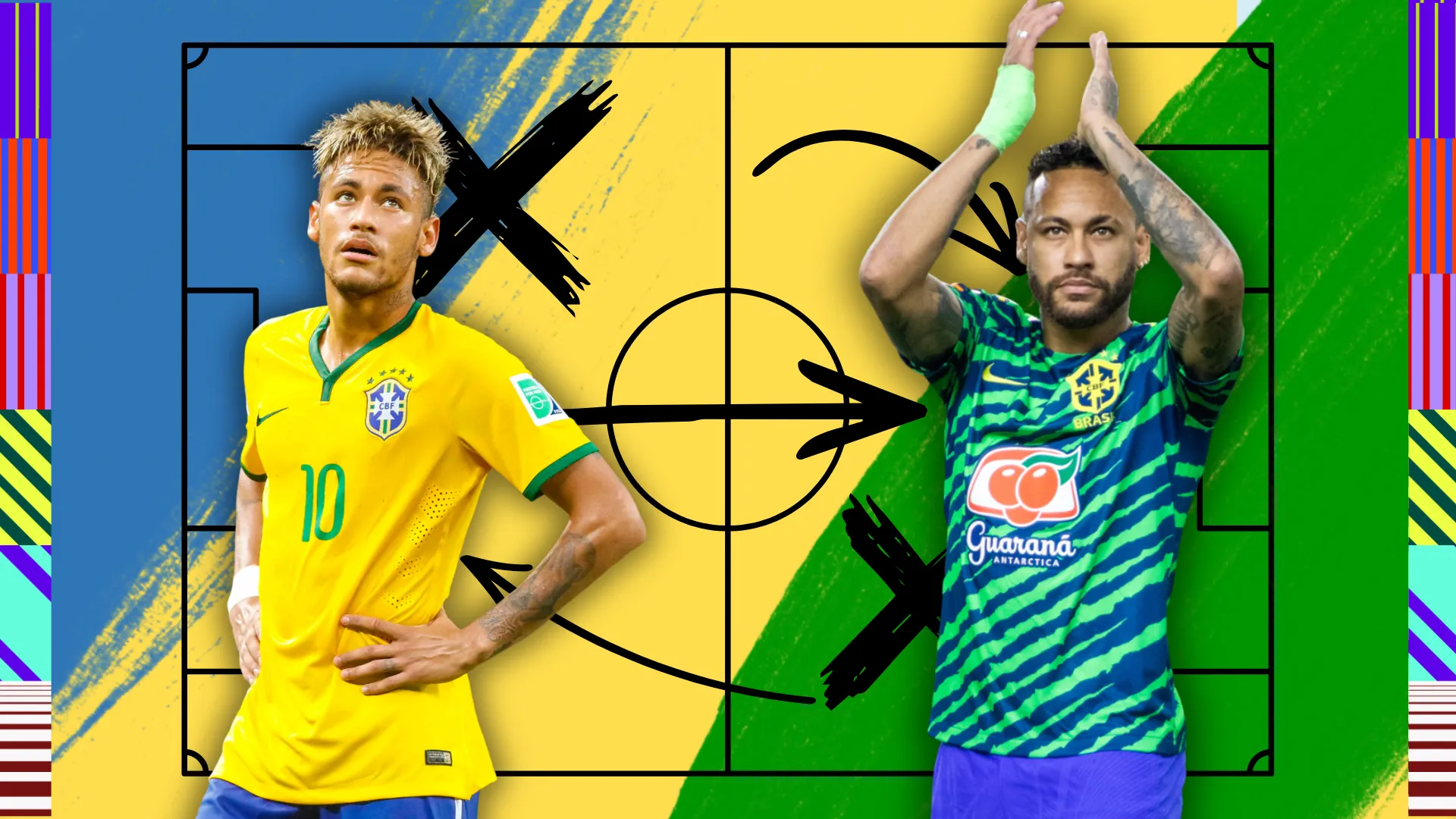 Qual foi o papel t&aacute;tico de Neymar nas &uacute;ltimas Copas do Mundo e como ele deve jogar em 2026?