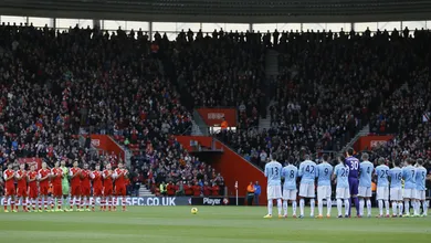 O futebol tamb&eacute;m reverenciou Nelson Mandela
