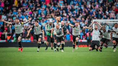 O Notts County encerrou uma temporada memor&aacute;vel da quinta divis&atilde;o inglesa, com o emocionante acesso em Wembley