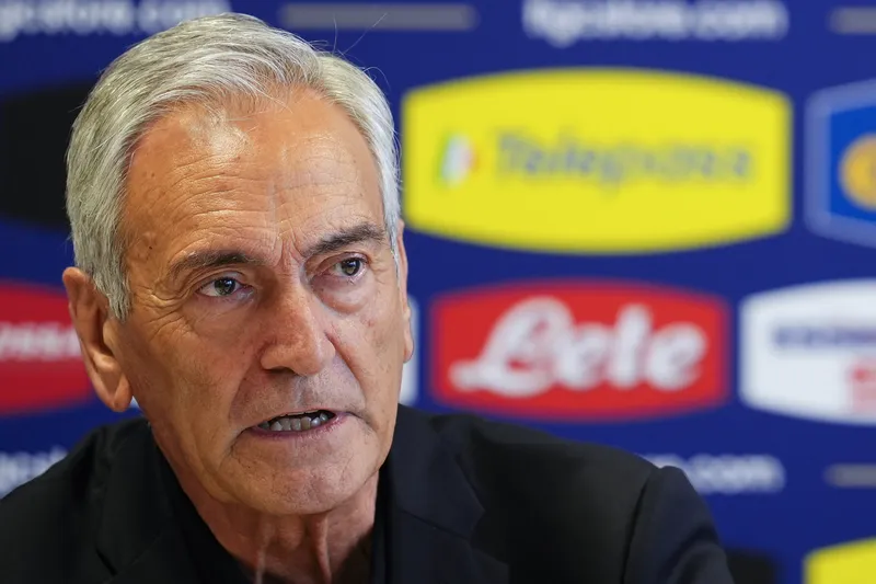 Gabriele Gravina, Federa&ccedil;&atilde;o Italiana de Futebol. Foto: Icon Sport 