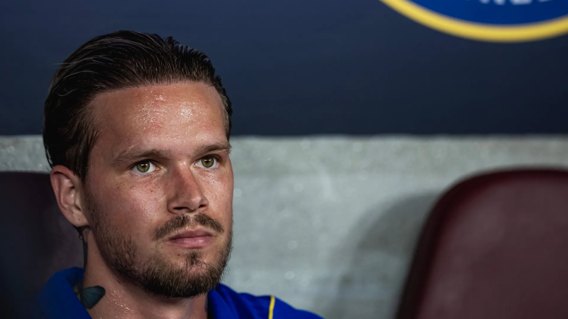 Mykhailo Mudryk, do Chelsea, durante o Hong Kong Football Festival 2026, no Kai Tak Stadium, em Hong Kong, em 5 de agosto de 2026. O jogador deixou o Chelsea no deadline day para se juntar ao Tottenham.