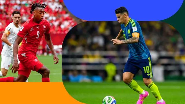 Su&iacute;&ccedil;a x Col&ocirc;mbia: As escala&ccedil;&otilde;es prov&aacute;veis de duelo das oitavas de final da Copa do Mundo