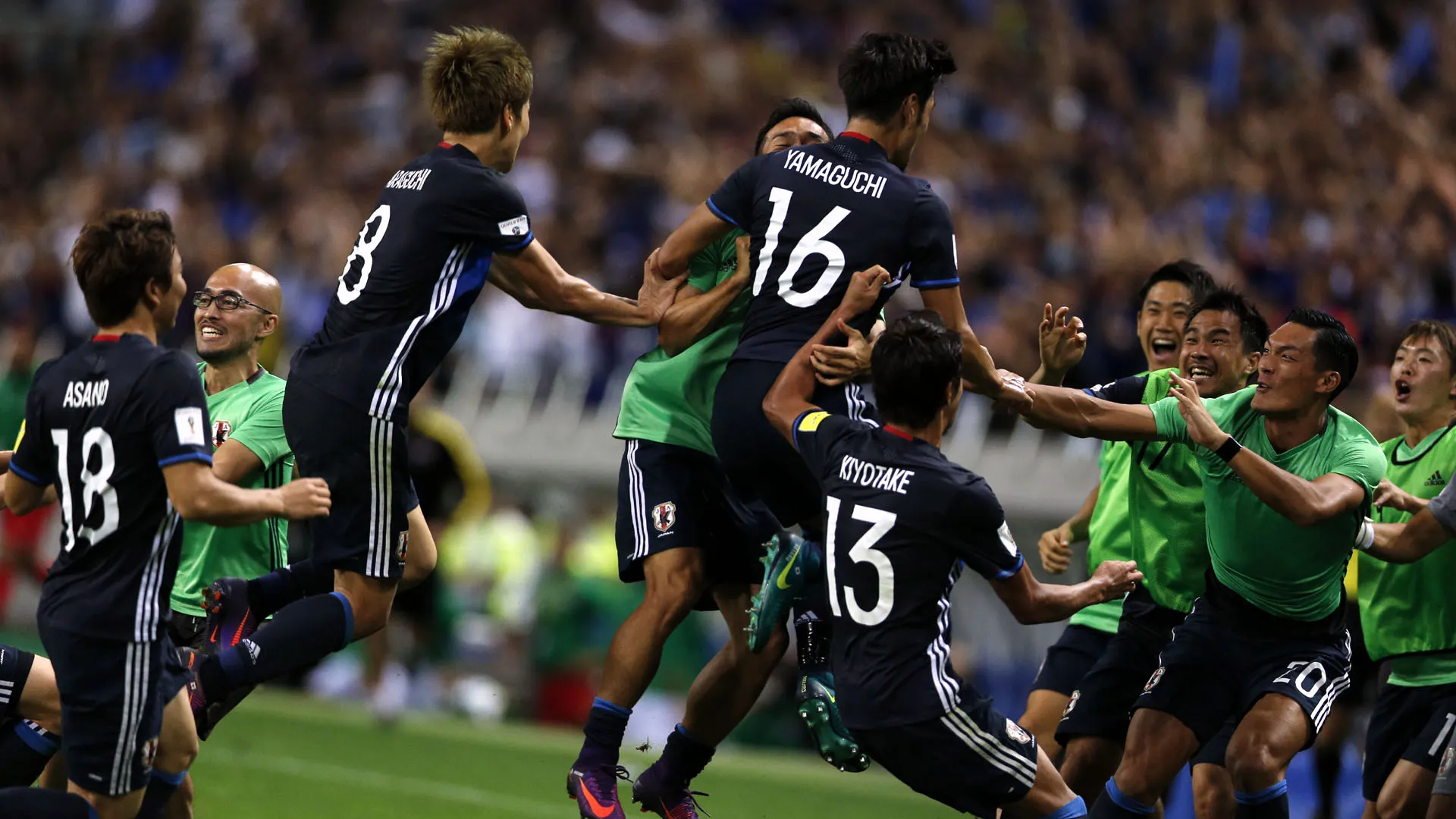[V&iacute;deo] Gola&ccedil;o da vit&oacute;ria do Jap&atilde;o nas Eliminat&oacute;rias parece ter sa&iacute;do do Winning Eleven