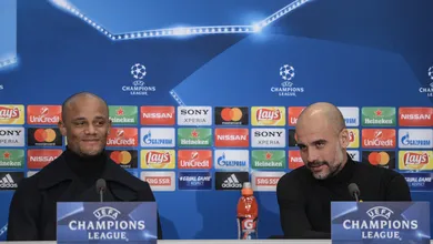 Guardiola: &ldquo;O destino de Kompany como t&eacute;cnico do City est&aacute; escrito nas estrelas, vai acontecer&rdquo;