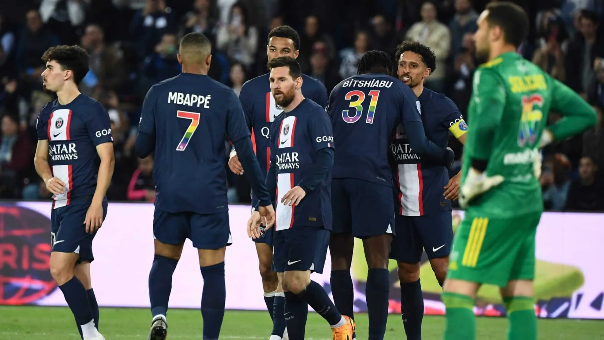 Onde est&atilde;o os companheiros de Messi em seu &uacute;ltimo jogo pelo PSG?