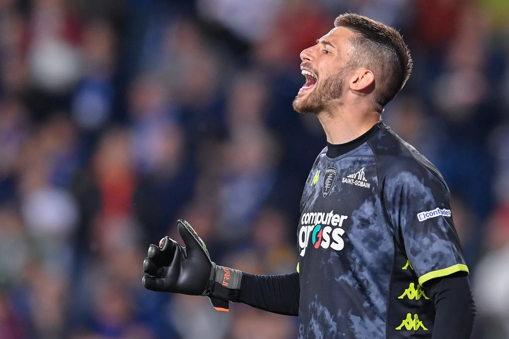Guglielmo Vicario pelo Empoli, em 2023 (Foto: Imago)