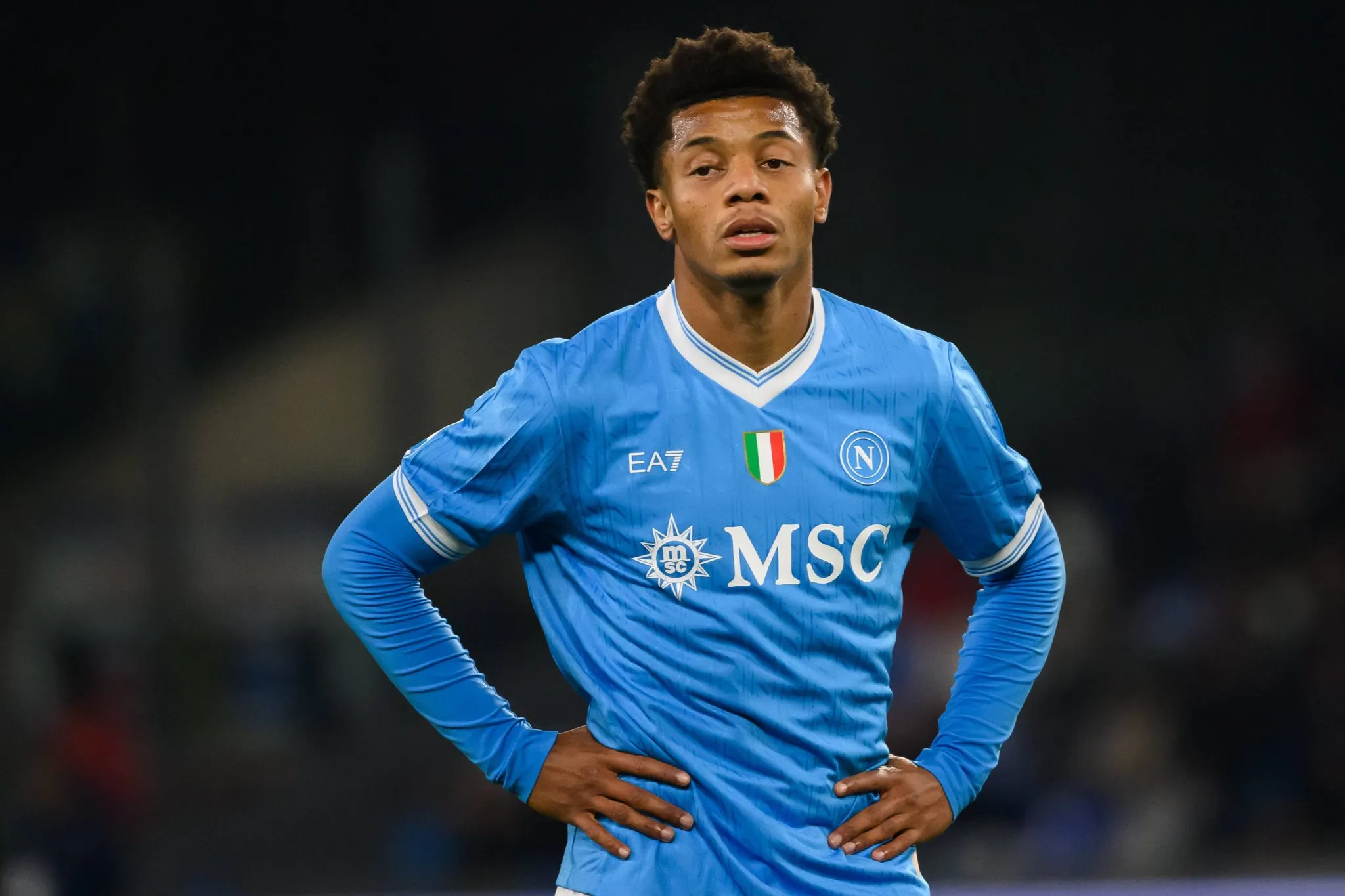 David Neres pelo Napoli (Foto: Imago)