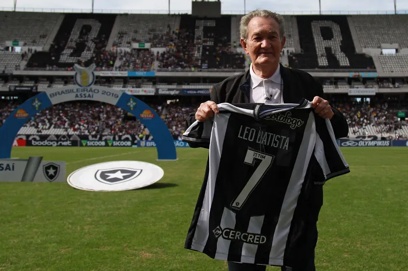 L&eacute;o Batista era torcedor fan&aacute;tico do Botafogo (Foto: Vitor Silva/Botafogo)