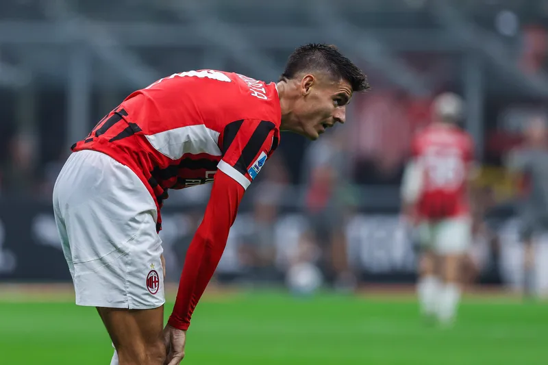 Morata tem um jogo e um gol com a camisa do Milan