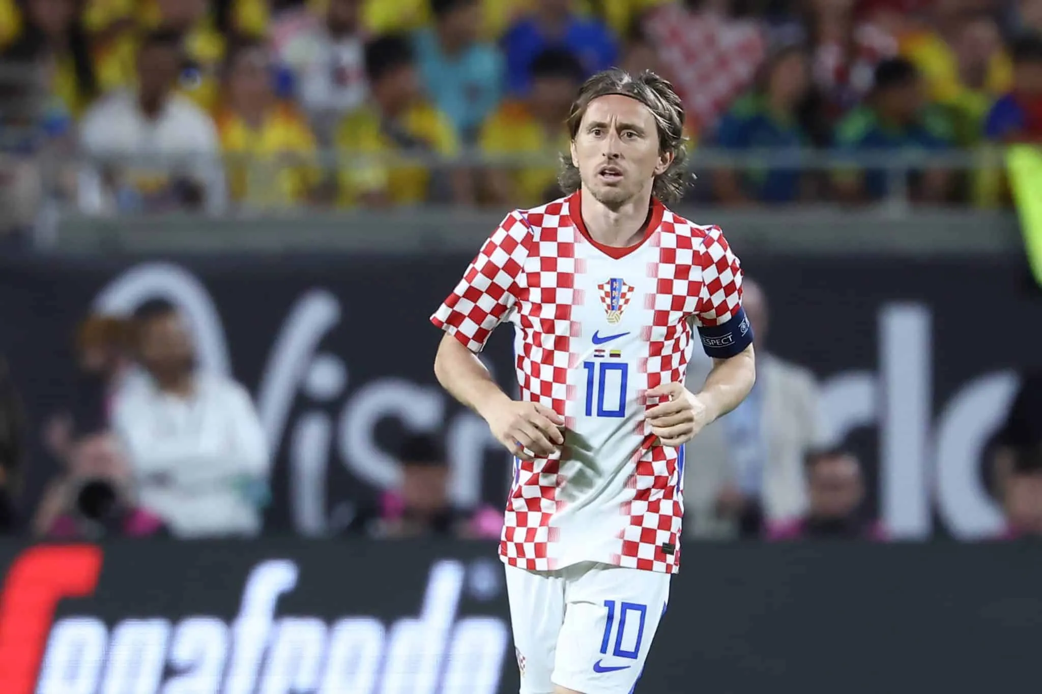 Modric em a&ccedil;&atilde;o pela sele&ccedil;&atilde;o croata
