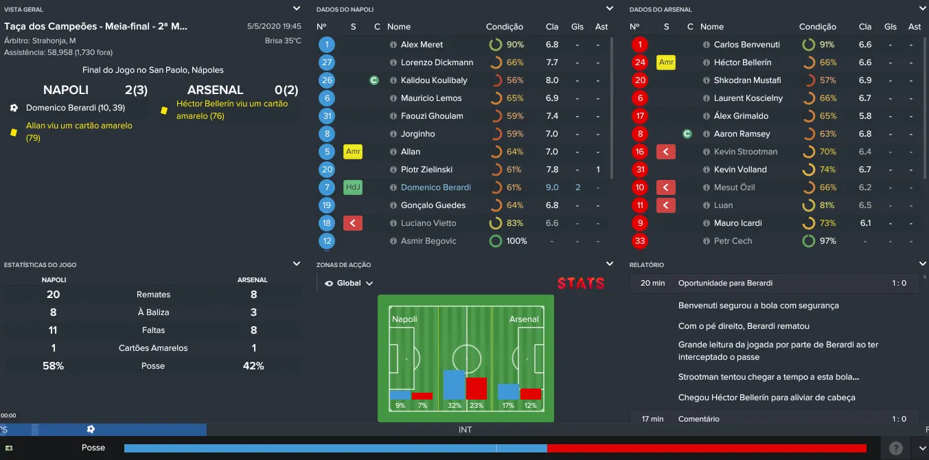 jogo Arsenal
