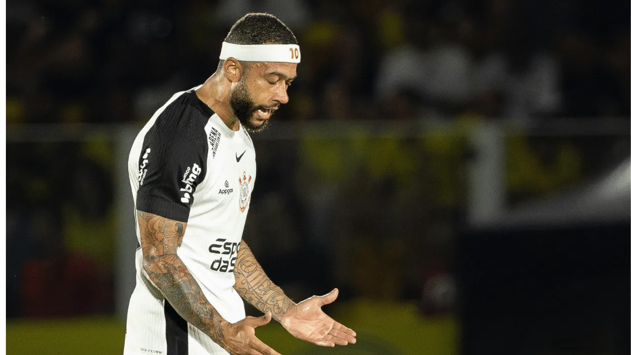 As disputas pol&iacute;ticas nos bastidores que irritam Memphis Depay no Corinthians