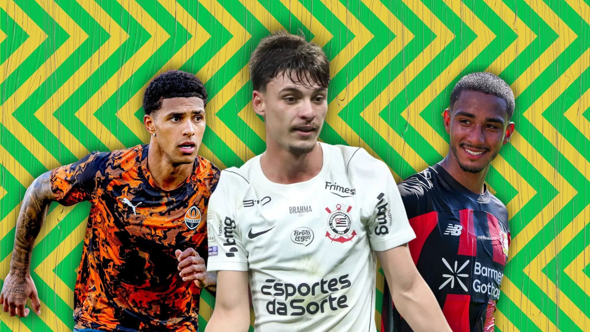 Laterais e meias que a Sele&ccedil;&atilde;o deve testar pelo menos at&eacute; a Copa Am&eacute;rica
