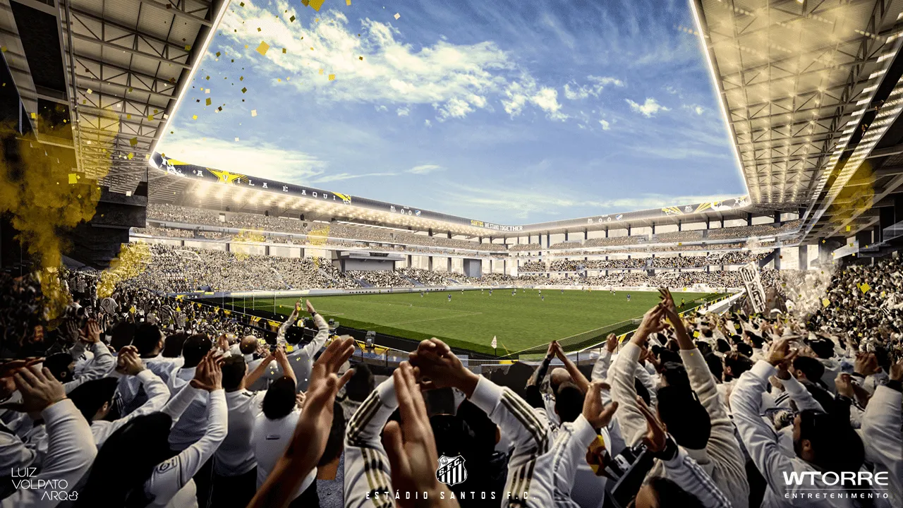 Santistas na nova Vila