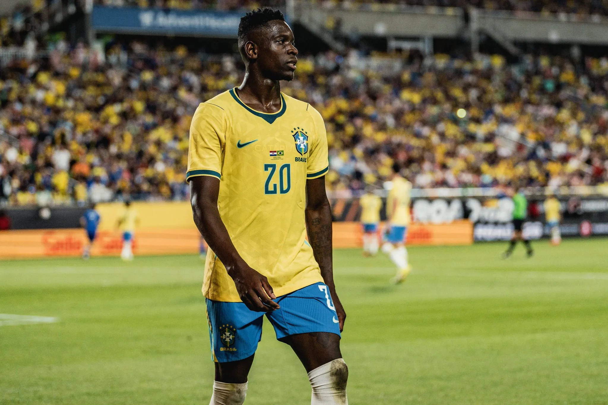Luiz Henrique em jogo da sele&ccedil;&atilde;o brasileira