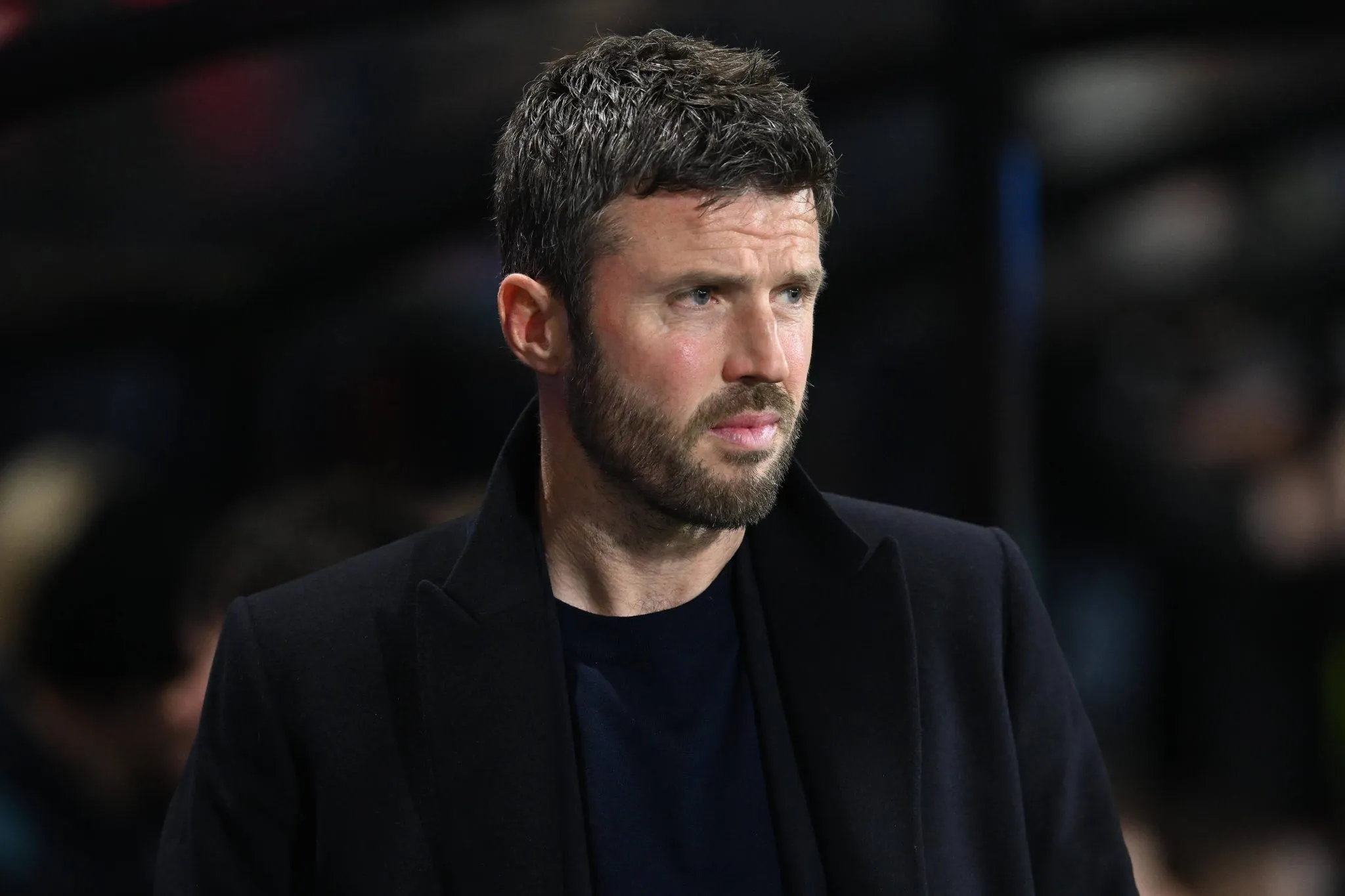 Michael Carrick em jogo do Manchester United