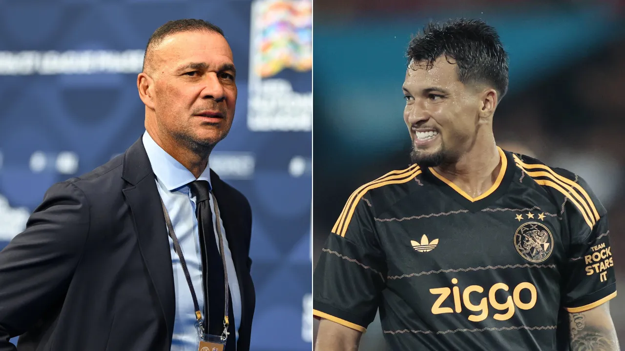 Gullit critica Marcos Leonardo no Ajax: &lsquo;Ele se assusta quando a bola chega&rsquo;