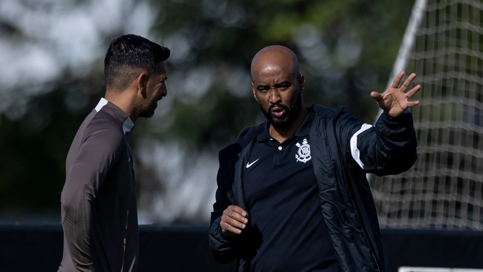 Emiliano Diaz e Fabinho Soldado, do Corinthians