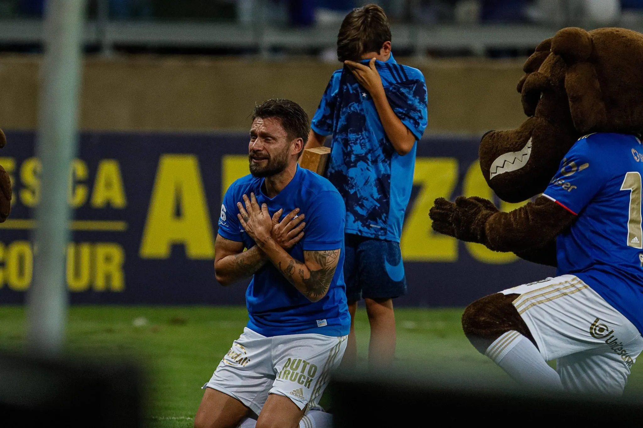 Rafael Sobis em sua &uacute;ltima partida como jogador