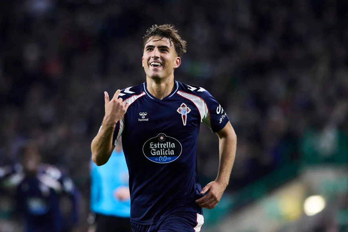 Javi Rodr&iacute;guez, do Celta de Vigo