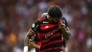 O carinho fundamental para que Gabigol quebrasse inc&ocirc;modo jejum pelo Flamengo
