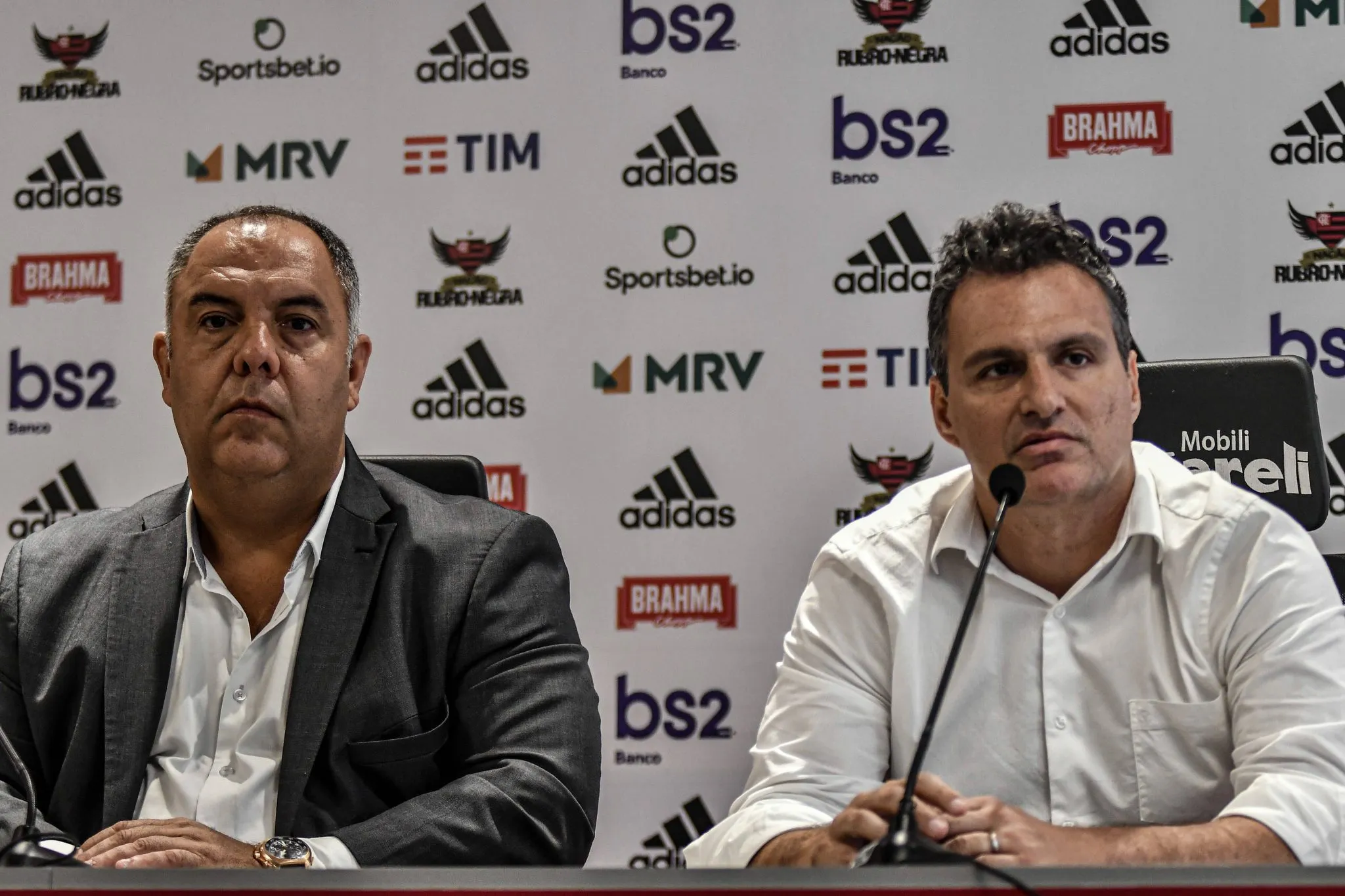 Marcos Braz e Bruno Spindel