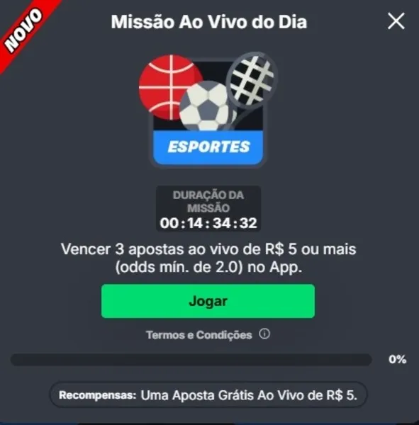 Miss&atilde;o ao vivo do dia na KTO Brasil
