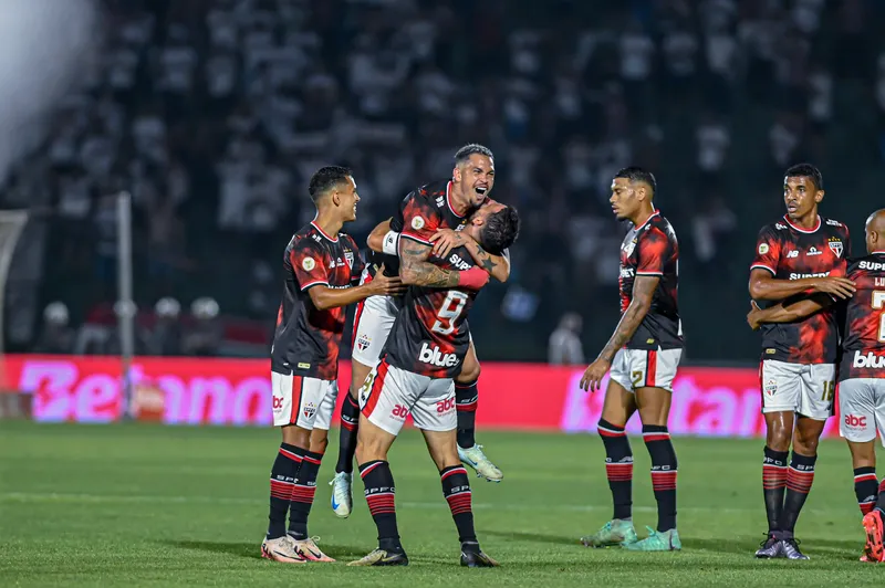 Luciano marcou o primeiro gol do S&atilde;o Paulo no Brinco de Ouro