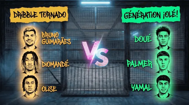 The Cage, Duelo de craques: Vote em&nbsp;Dribble Tornado x G&eacute;n&eacute;ration Ol&eacute;, a grande final