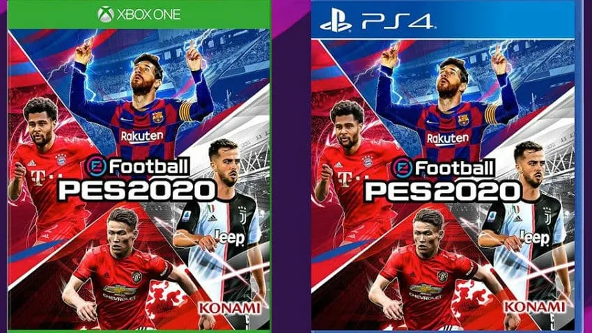 Com Messi, Pjanic, McTominay e Gnabry, esta &eacute; a capa do PES 2020; demo est&aacute; dispon&iacute;vel