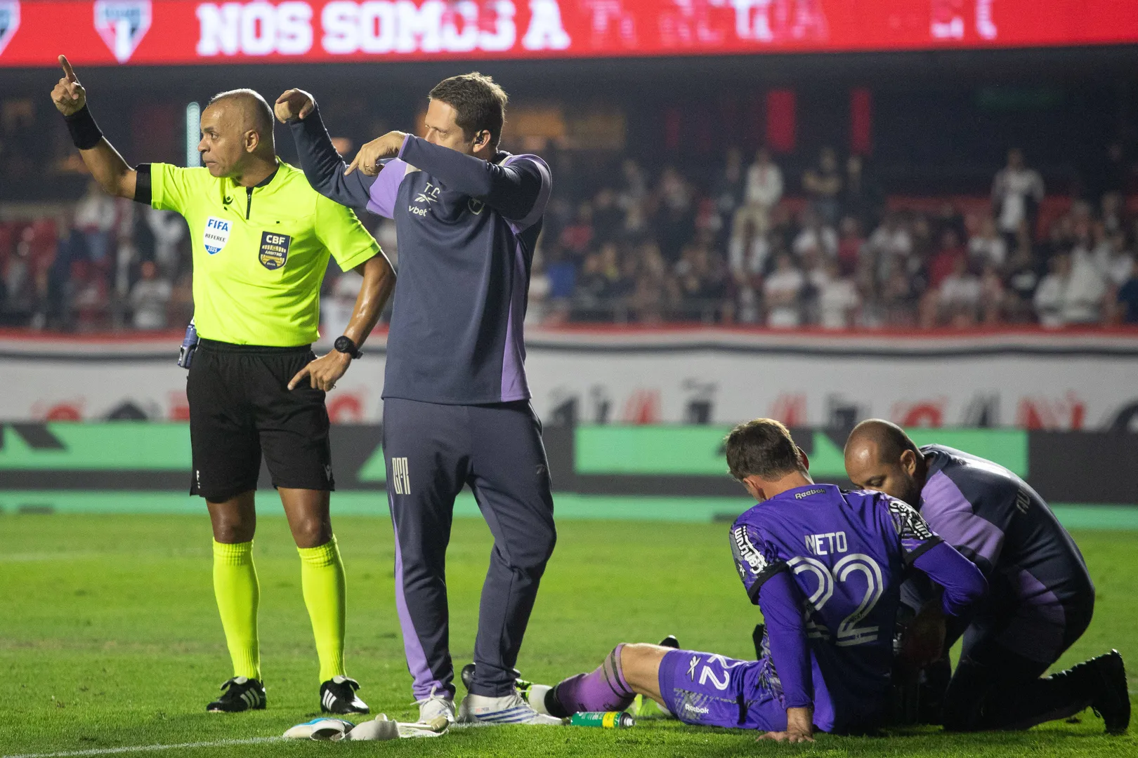 Neto &eacute; um dos desfalques do Botafogo no momento (Foto: Imago)