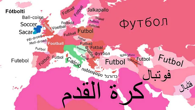 Futebol x soccer na Europa