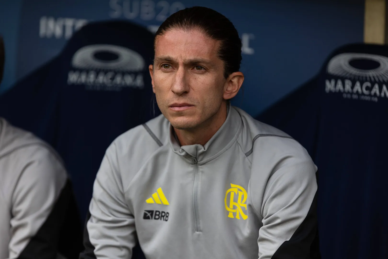 Foto: (Imago) - Filipe Lu&iacute;s, t&eacute;cnico do Flamengo