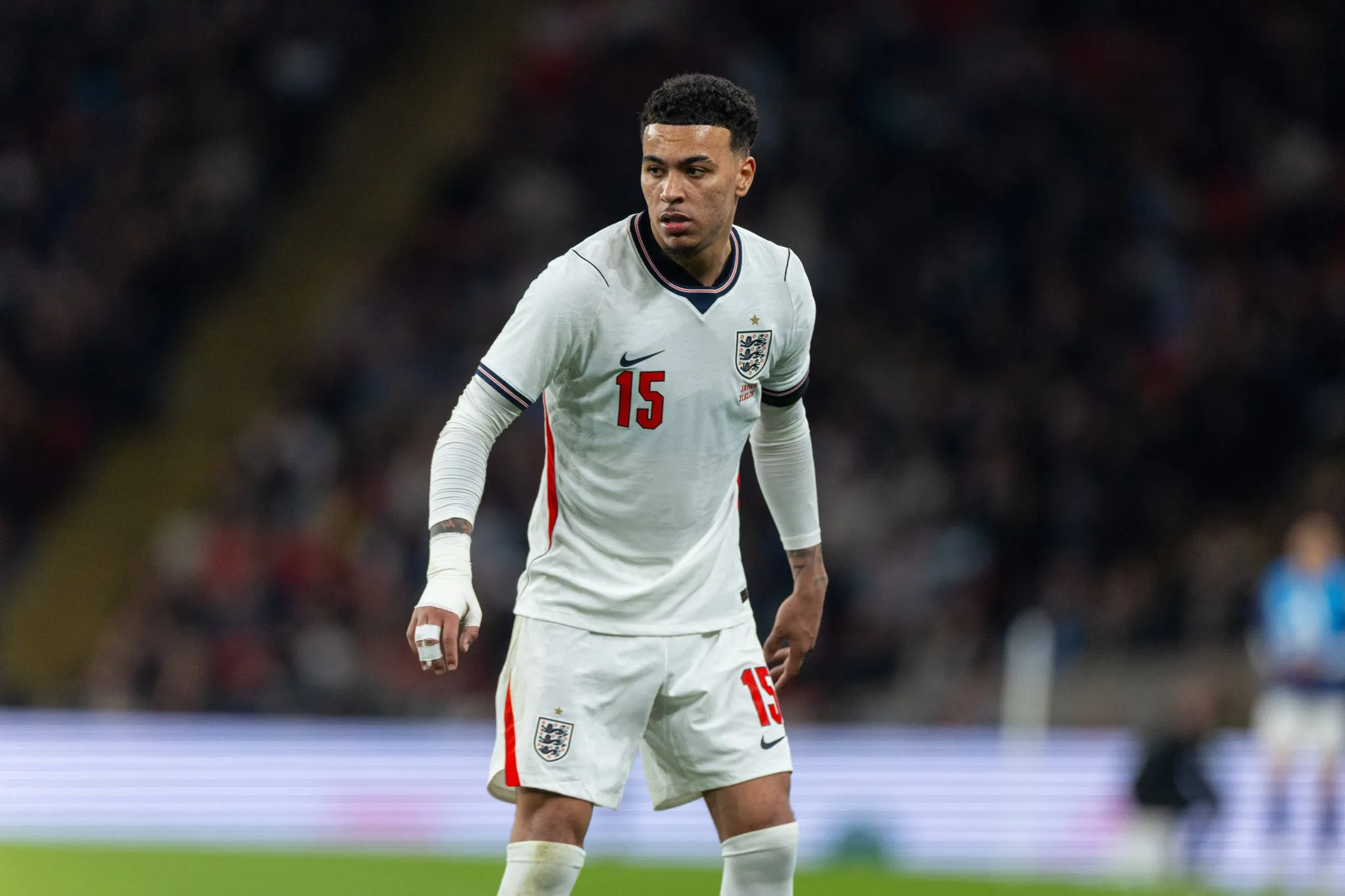Morgan Rogers em a&ccedil;&atilde;o pela sele&ccedil;&atilde;o inglesa