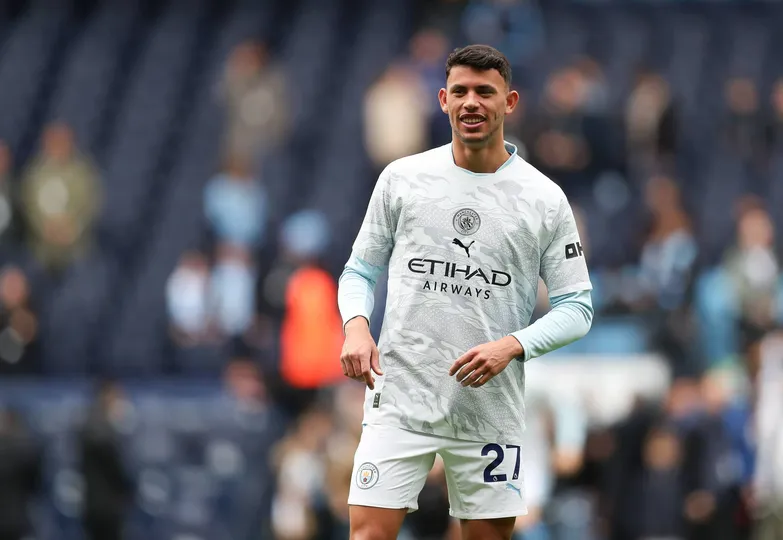 Matheus Nunes tem contrato com o City at&eacute; junho de 2028. Foto: Icon Sport