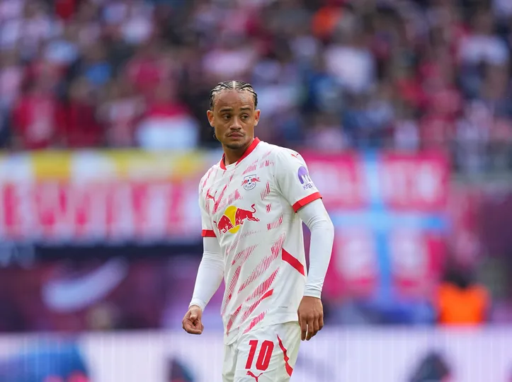 Xavi Simons, meia do RB Leipzig. Foto: Icon Sport
